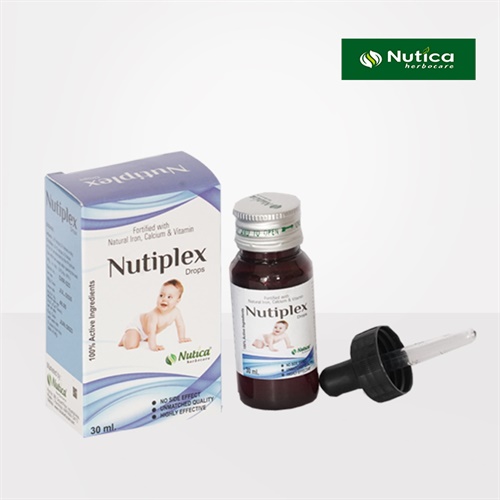 NUTIPLEX DROPS (ENRICHED WITH NATU RAL IRON,CALCIUM & VITAMINS)
